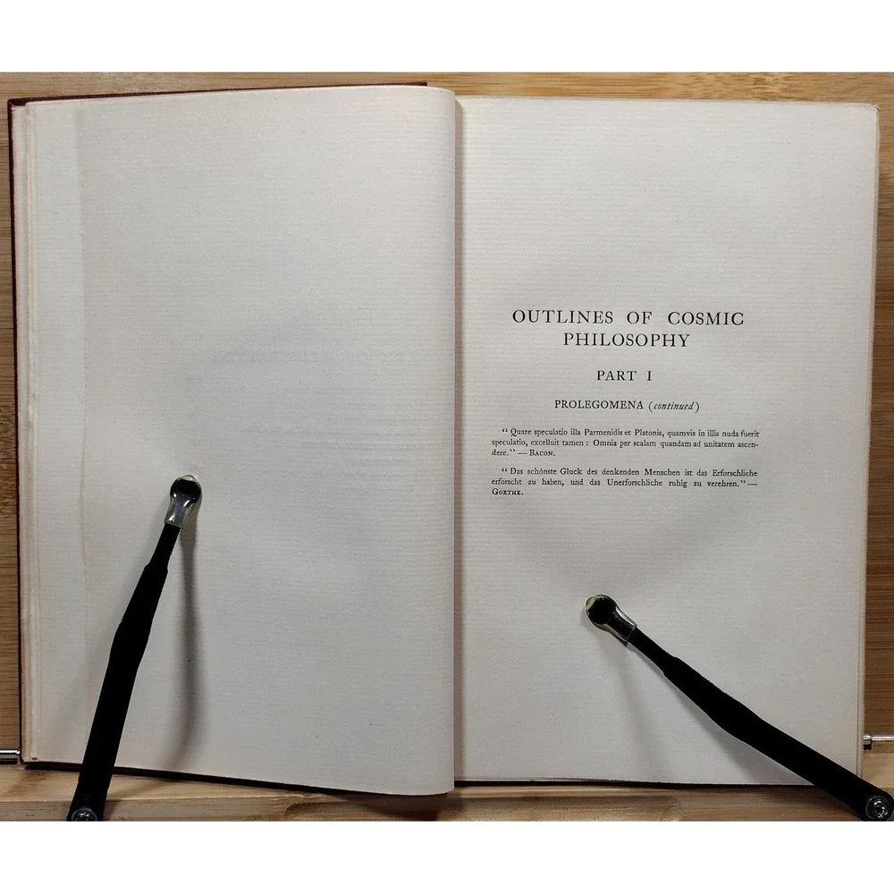 John Fiske's Miscellaneous Writings II Outlines of Cosmic Philosophy II (1902, H